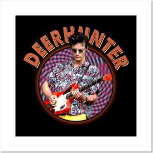 Fluorescent Grey Vibes Deerhunters Band Tees Illuminate Your Wardrobe Posters and Art